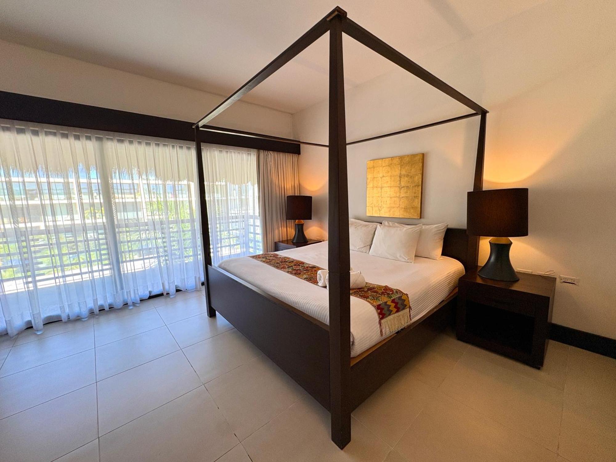 Апартаменты Departamento En Aldea Thai Con Terraza, Vista Al Mar Y Alberca Privada, Para 8 Personas Плая-дель-Кармен Экстерьер фото