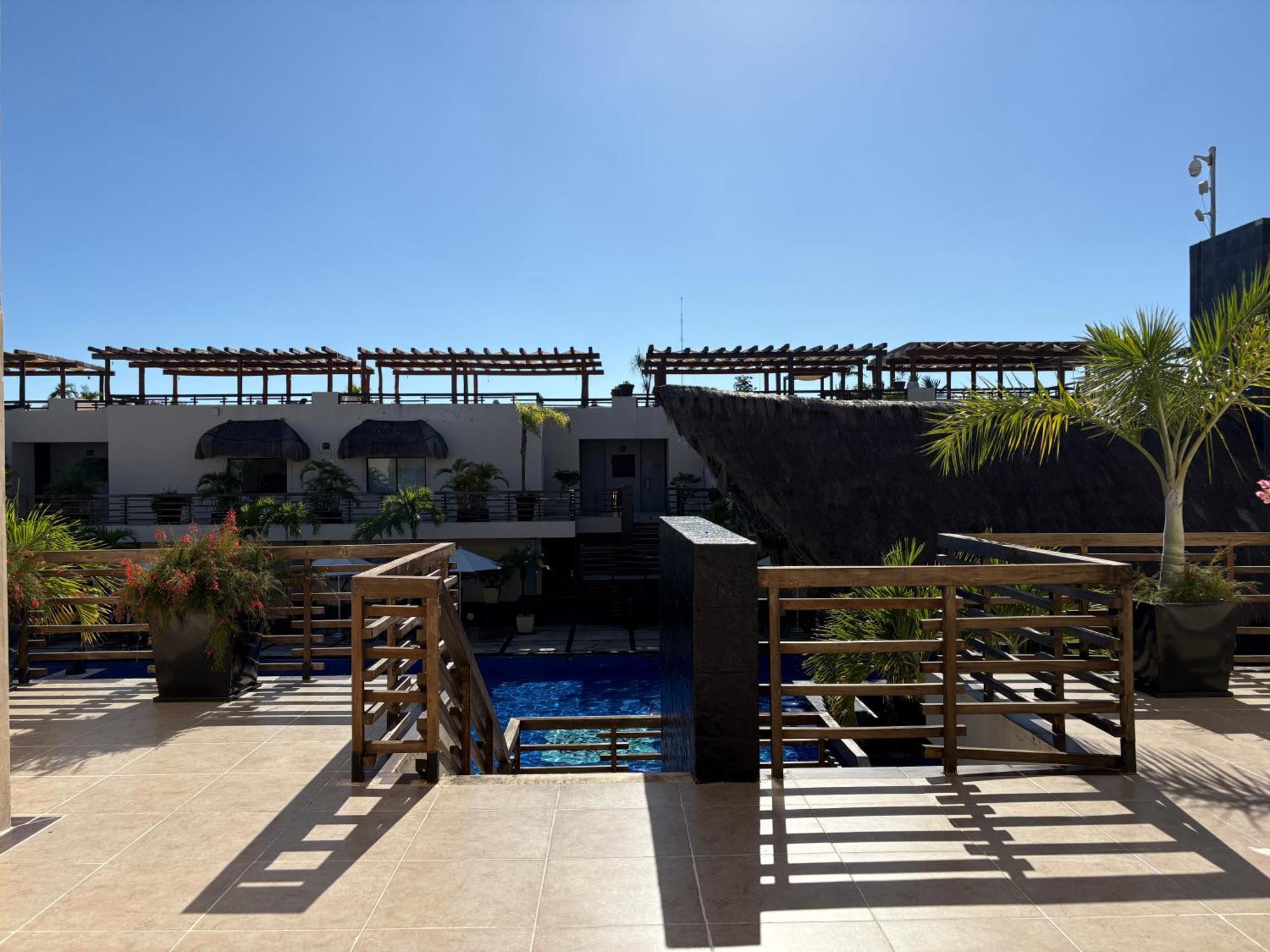 Апартаменты Departamento En Aldea Thai Con Terraza, Vista Al Mar Y Alberca Privada, Para 8 Personas Плая-дель-Кармен Экстерьер фото